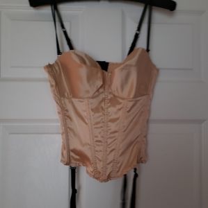 Gold bustier